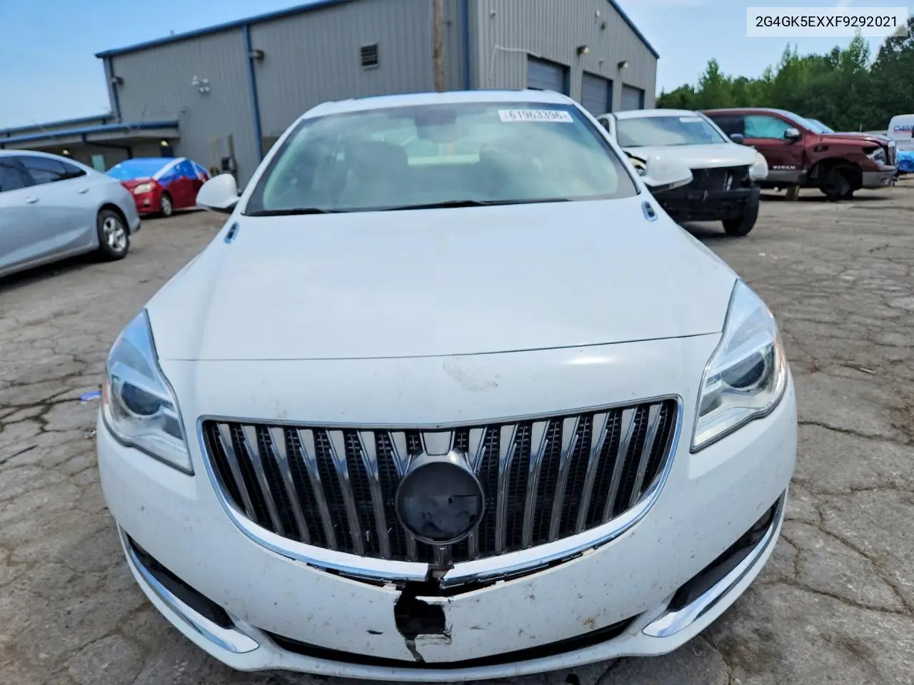 2015 Buick Regal VIN: 2G4GK5EXXF9292021 Lot: 61963396