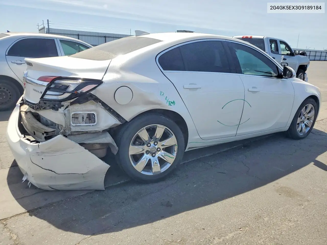2016 Buick Regal VIN: 2G4GK5EX3G9189184 Lot: 56321916