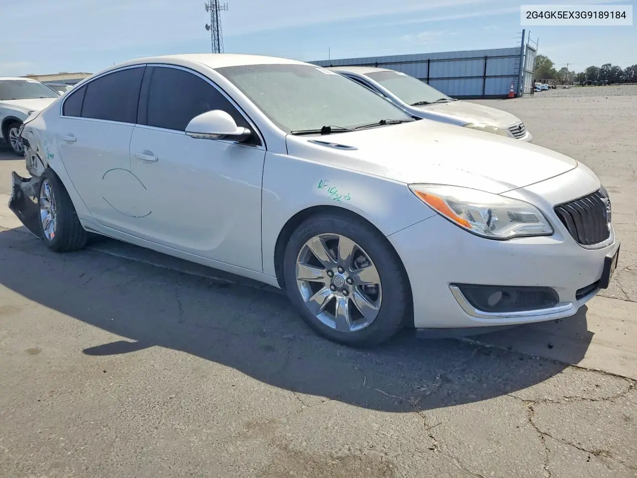 2016 Buick Regal VIN: 2G4GK5EX3G9189184 Lot: 56321916