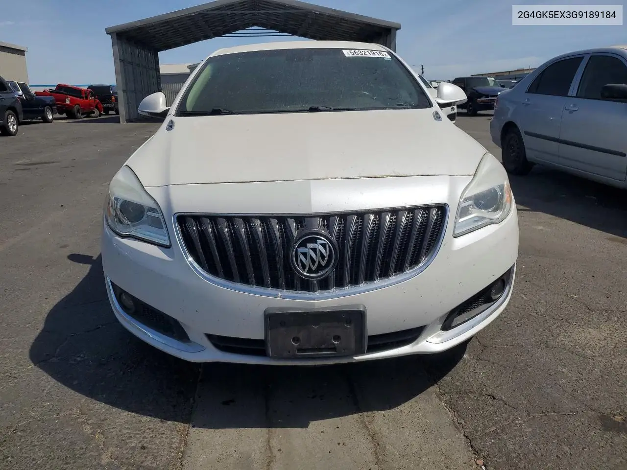 2016 Buick Regal VIN: 2G4GK5EX3G9189184 Lot: 56321916