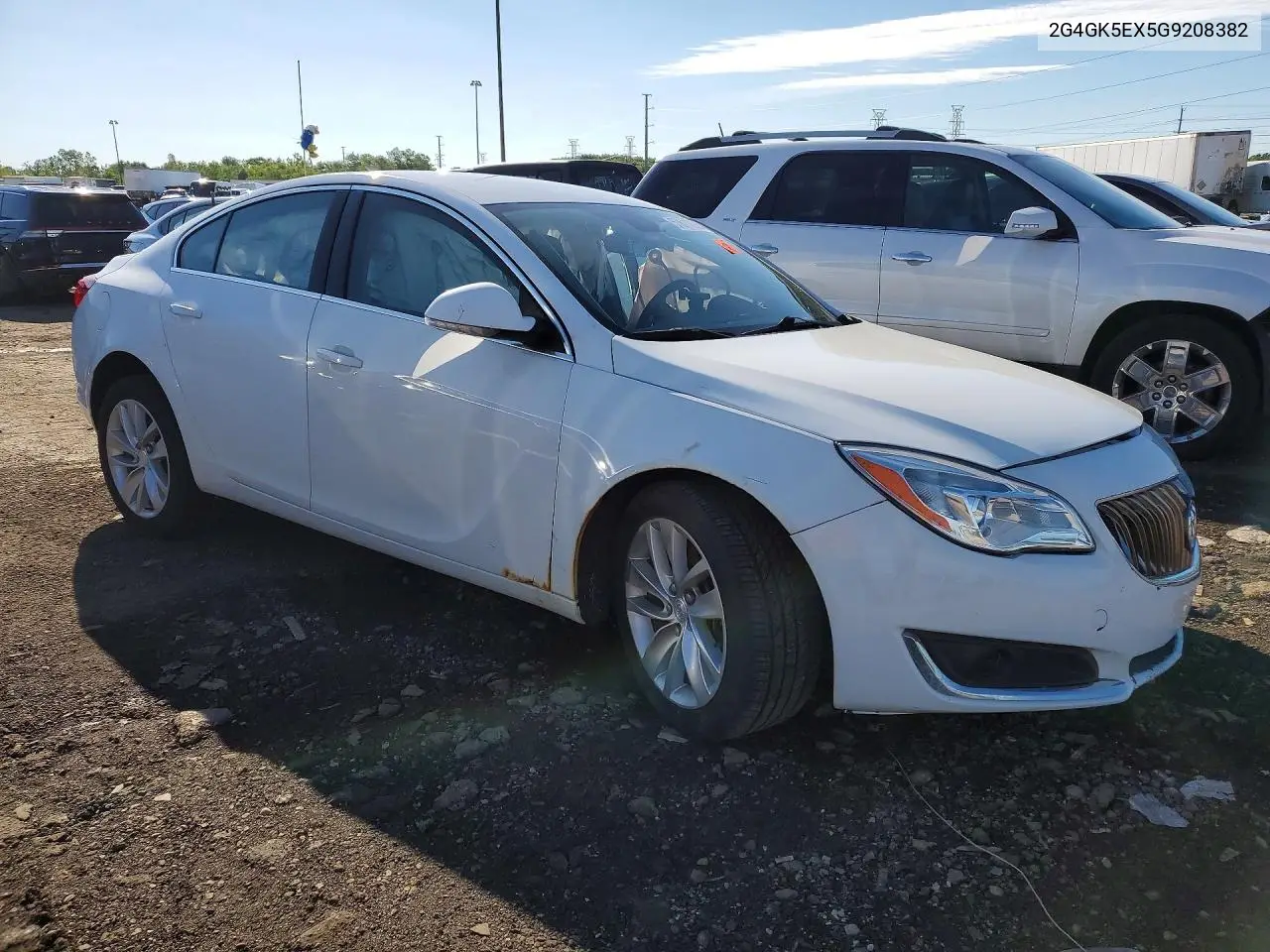 2016 Buick Regal VIN: 2G4GK5EX5G9208382 Lot: 57611896