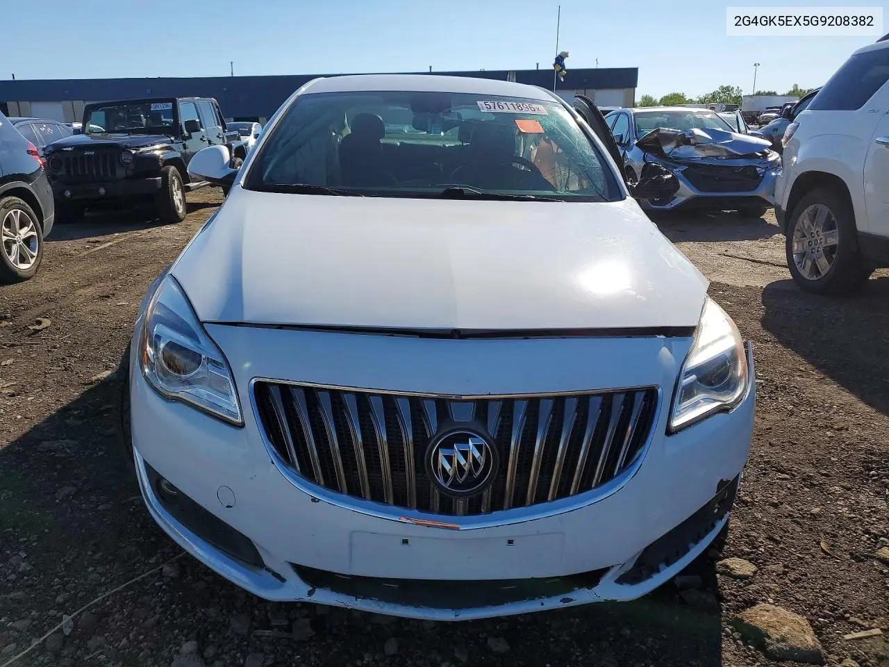 2016 Buick Regal VIN: 2G4GK5EX5G9208382 Lot: 57611896