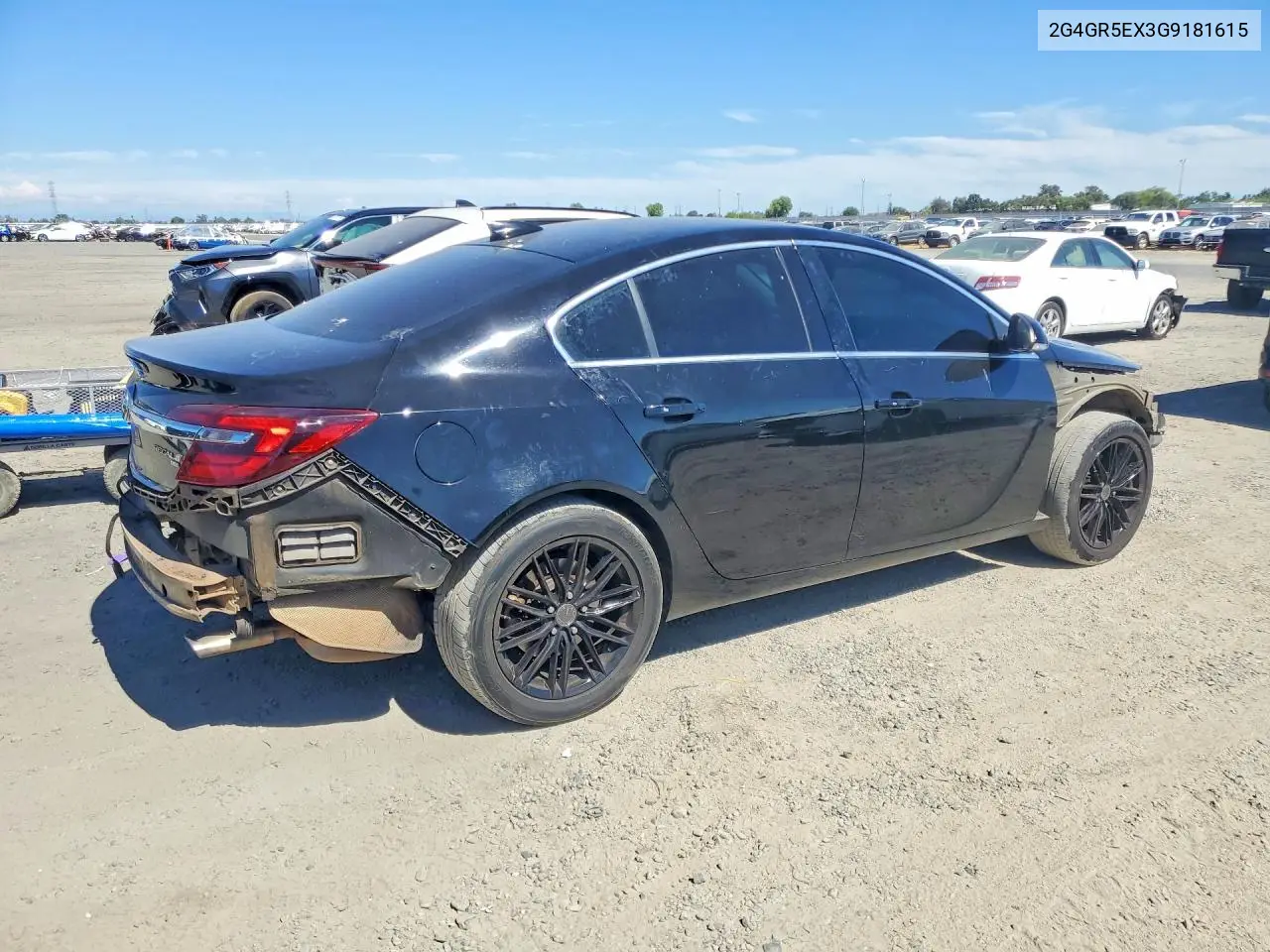 2016 Buick Regal Premium VIN: 2G4GR5EX3G9181615 Lot: 58788686