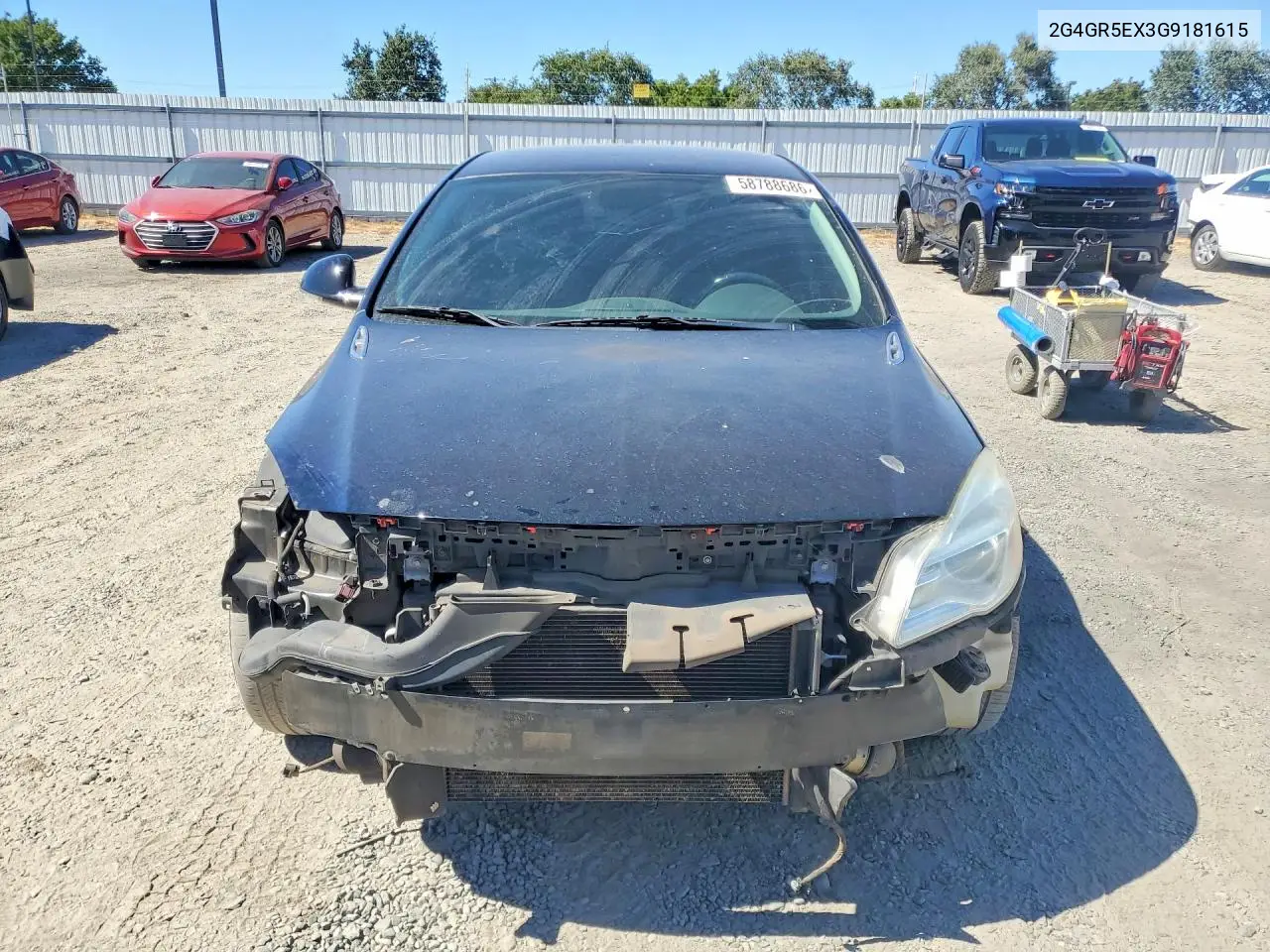 2016 Buick Regal Premium VIN: 2G4GR5EX3G9181615 Lot: 58788686