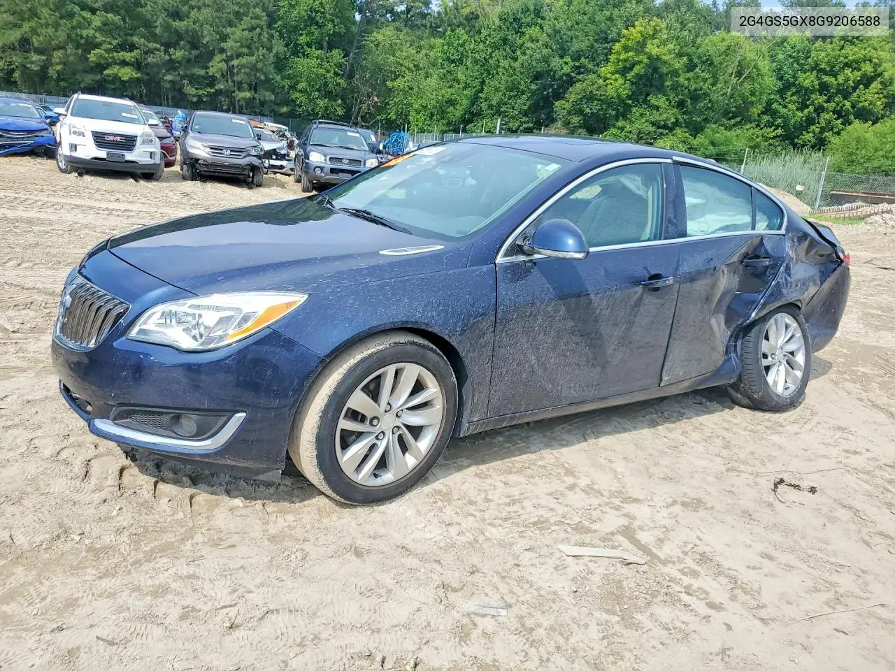 2016 Buick Regal Premium VIN: 2G4GS5GX8G9206588 Lot: 59256526