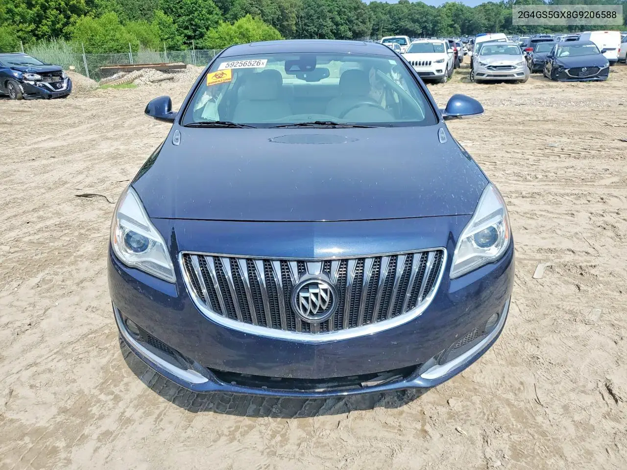 2016 Buick Regal Premium VIN: 2G4GS5GX8G9206588 Lot: 59256526