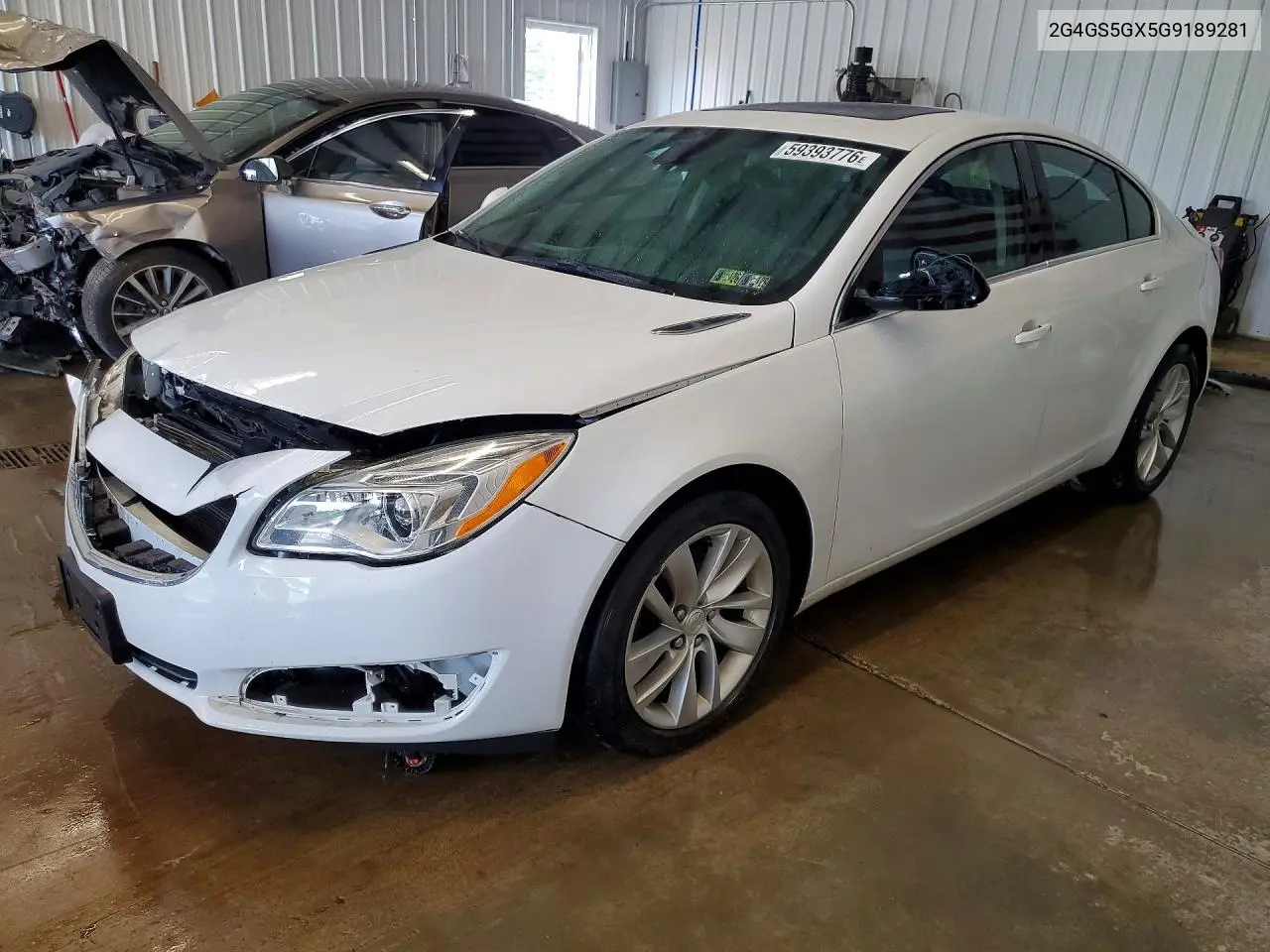 2016 Buick Regal Premium VIN: 2G4GS5GX5G9189281 Lot: 59393776