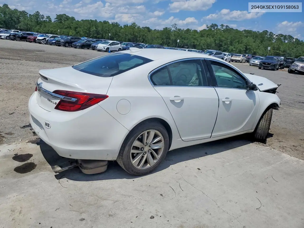 2016 Buick Regal VIN: 2G4GK5EX1G9158063 Lot: 59745236