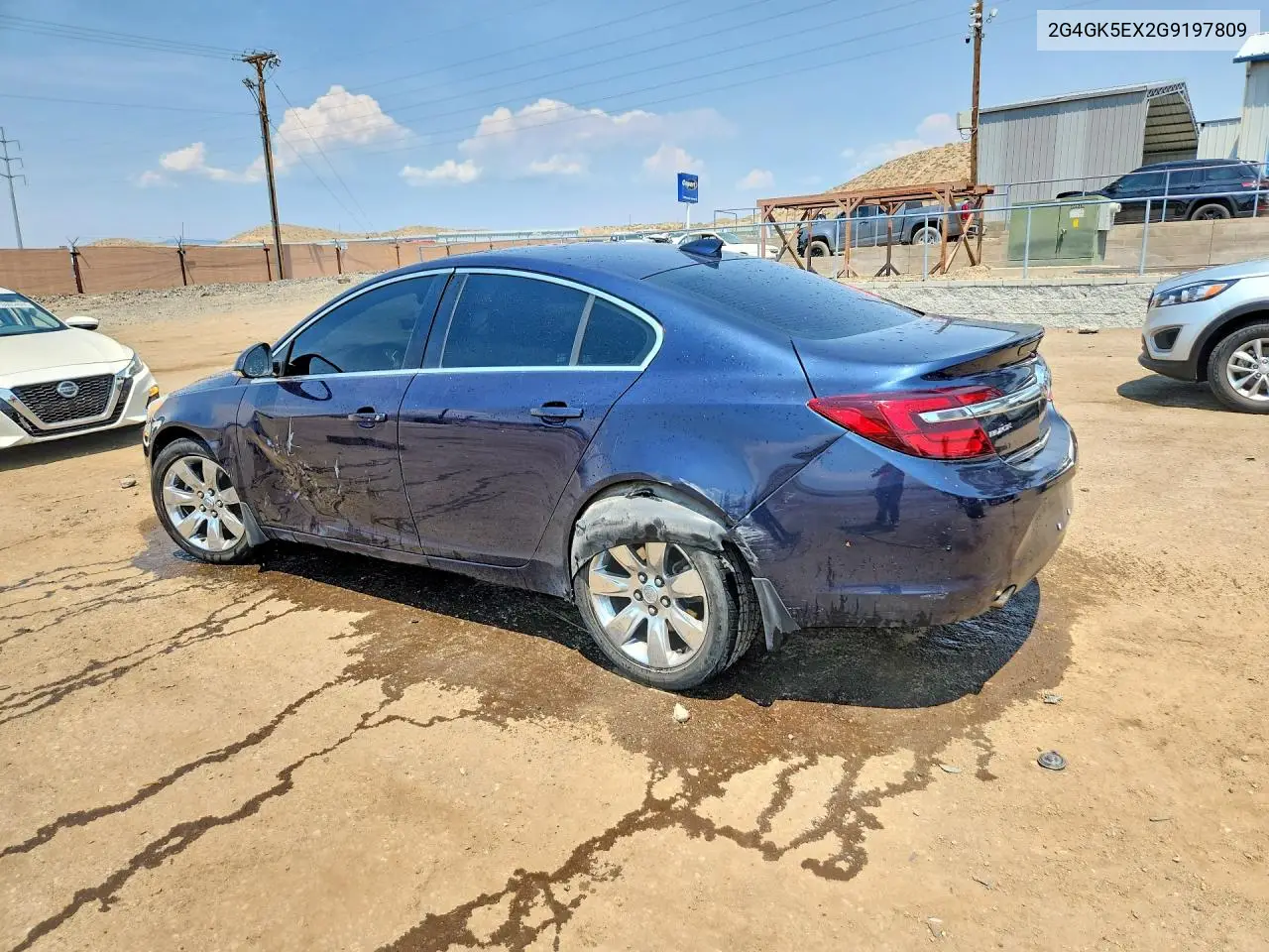 2016 Buick Regal VIN: 2G4GK5EX2G9197809 Lot: 60272836