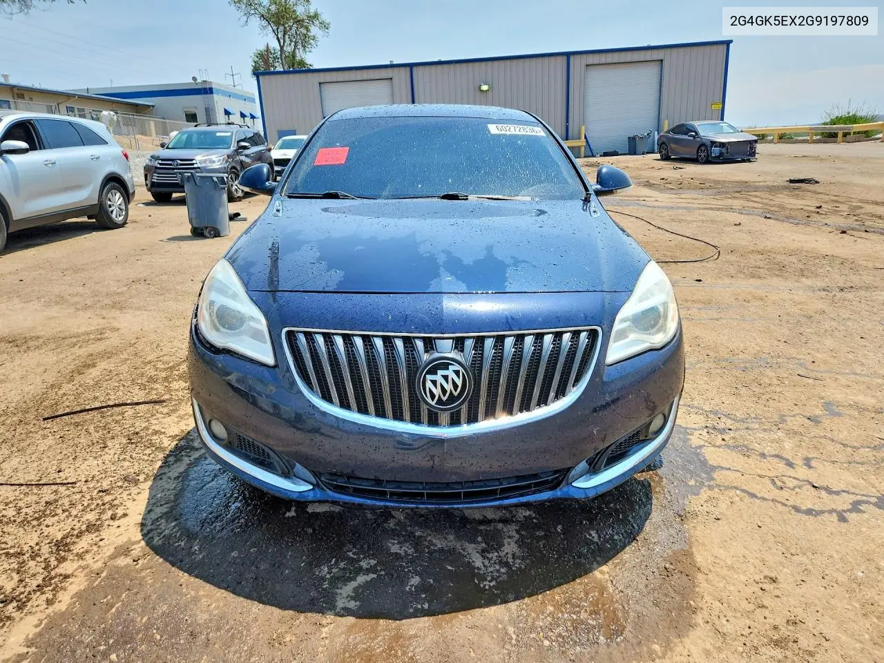 2016 Buick Regal VIN: 2G4GK5EX2G9197809 Lot: 60272836