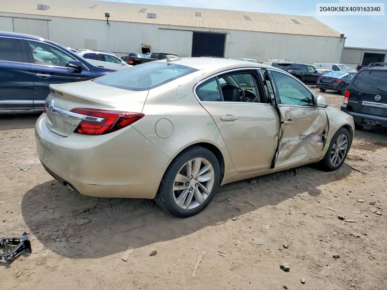2016 Buick Regal VIN: 2G4GK5EX4G9163340 Lot: 61234576