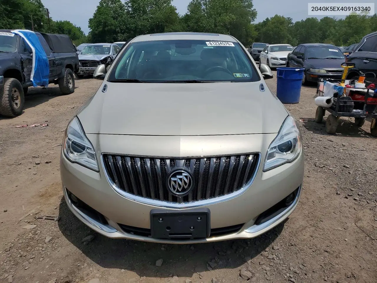 2016 Buick Regal VIN: 2G4GK5EX4G9163340 Lot: 61234576