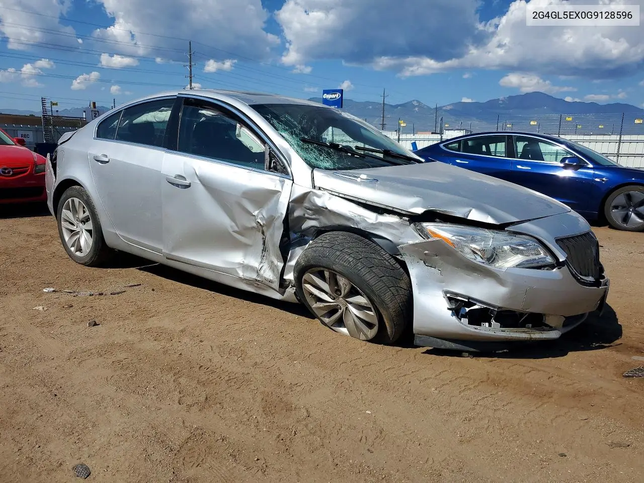2016 Buick Regal VIN: 2G4GL5EX0G9128596 Lot: 61962376