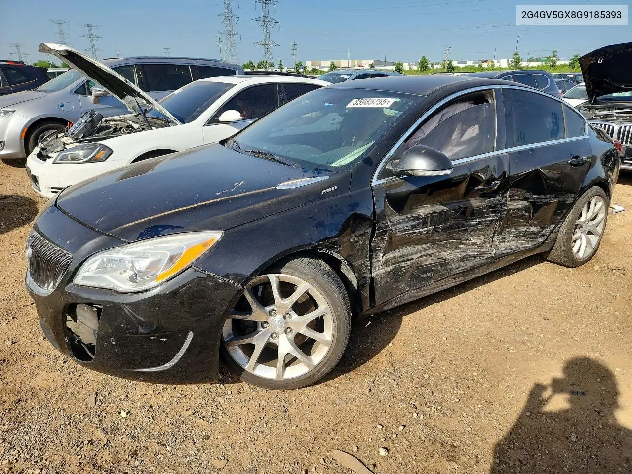 2016 Buick Regal Gs VIN: 2G4GV5GX8G9185393 Lot: 85985755