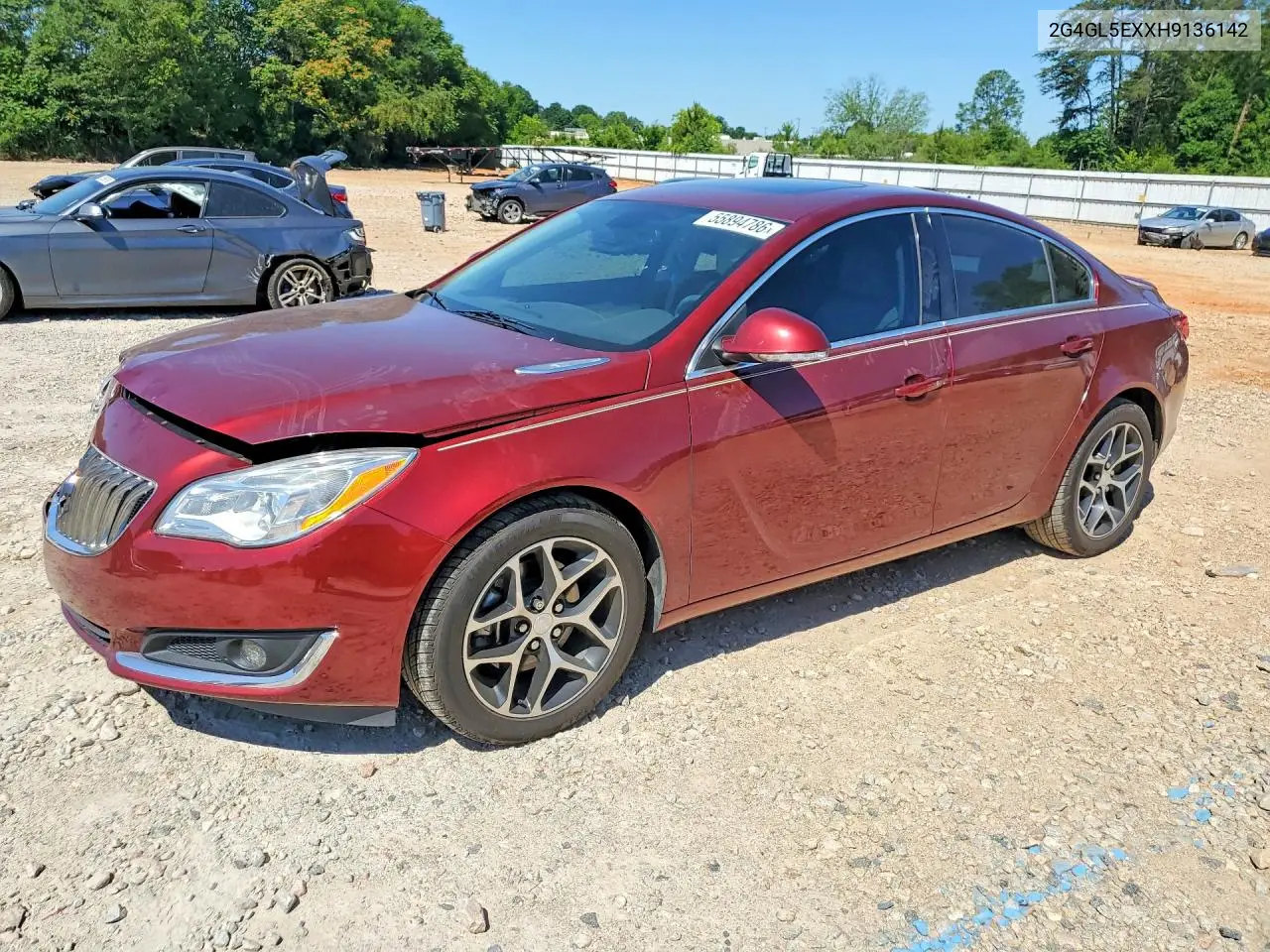2017 Buick Regal Sport Touring VIN: 2G4GL5EXXH9136142 Lot: 55894786