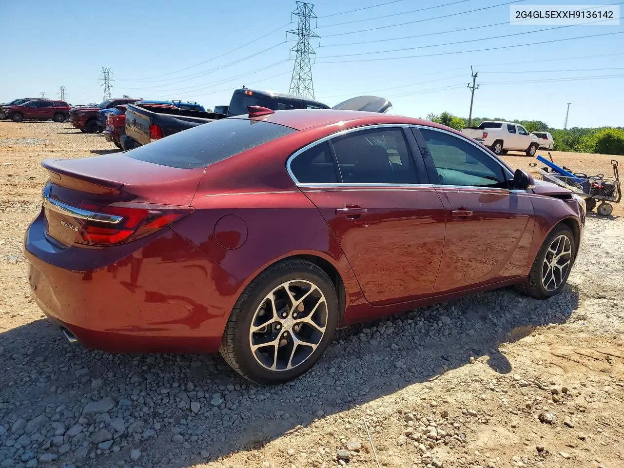 2017 Buick Regal Sport Touring VIN: 2G4GL5EXXH9136142 Lot: 55894786