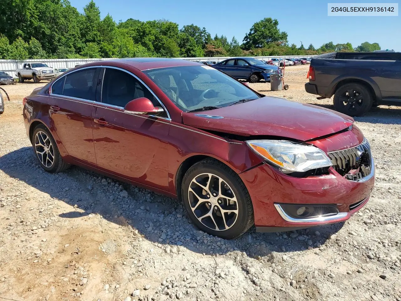 2017 Buick Regal Sport Touring VIN: 2G4GL5EXXH9136142 Lot: 55894786