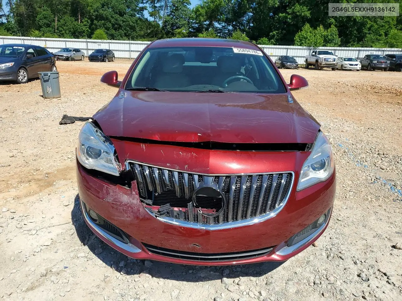 2017 Buick Regal Sport Touring VIN: 2G4GL5EXXH9136142 Lot: 55894786