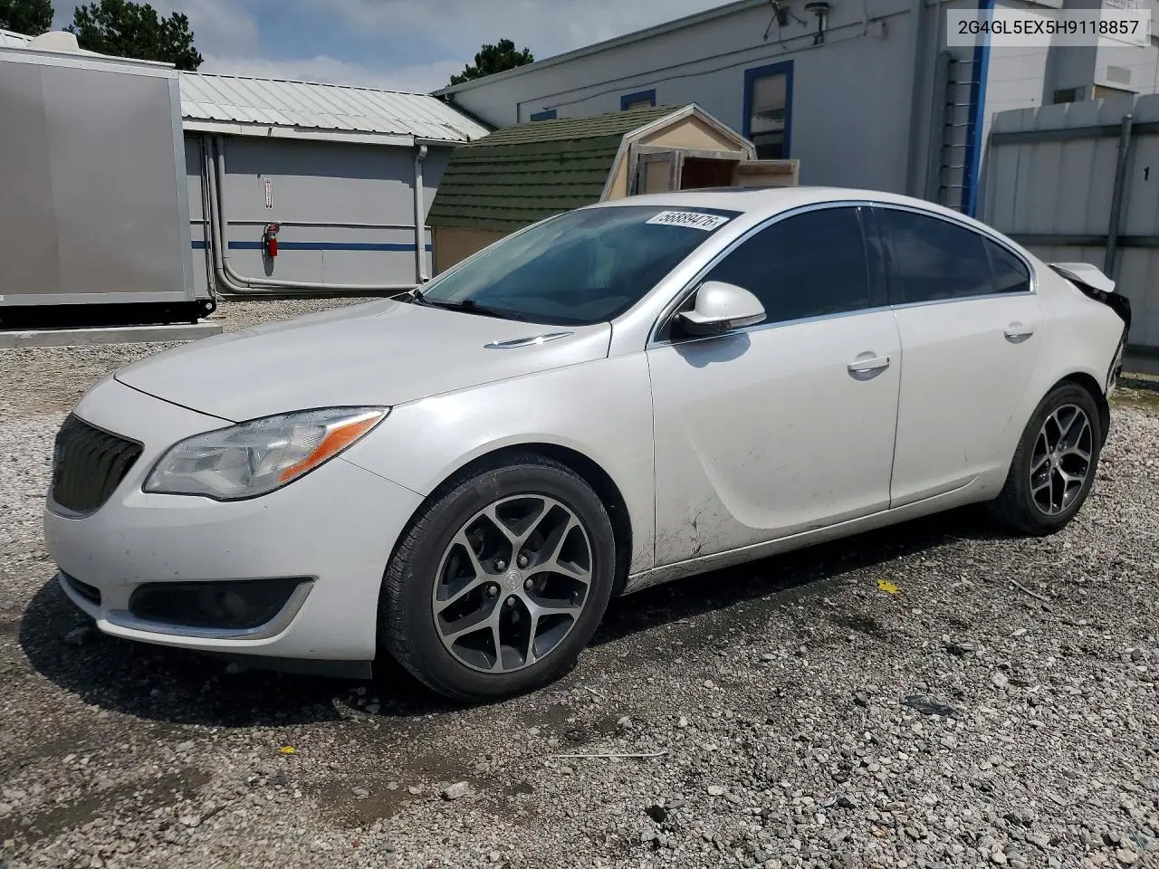 2017 Buick Regal Sport Touring VIN: 2G4GL5EX5H9118857 Lot: 56889476