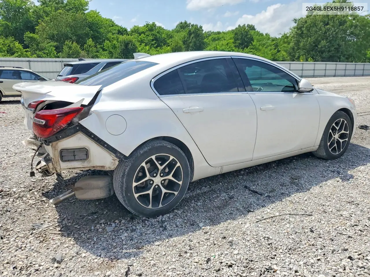 2017 Buick Regal Sport Touring VIN: 2G4GL5EX5H9118857 Lot: 56889476