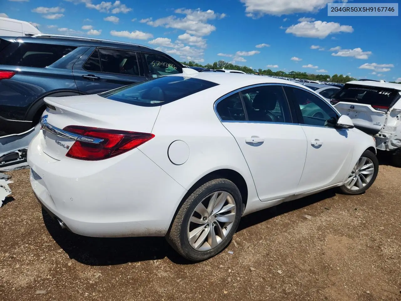2017 Buick Regal Premium VIN: 2G4GR5GX5H9167746 Lot: 57177316