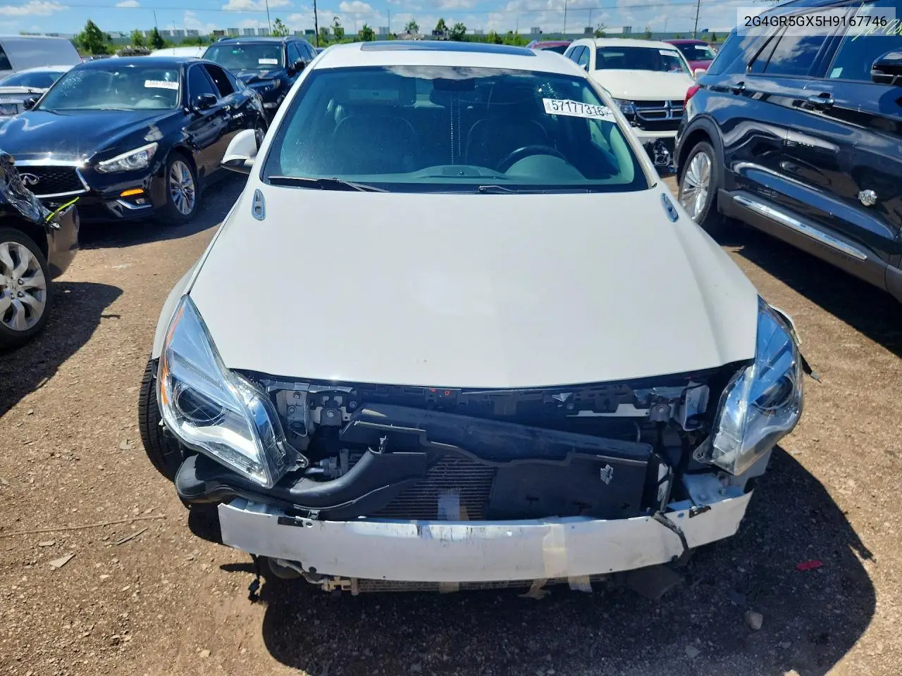 2017 Buick Regal Premium VIN: 2G4GR5GX5H9167746 Lot: 57177316