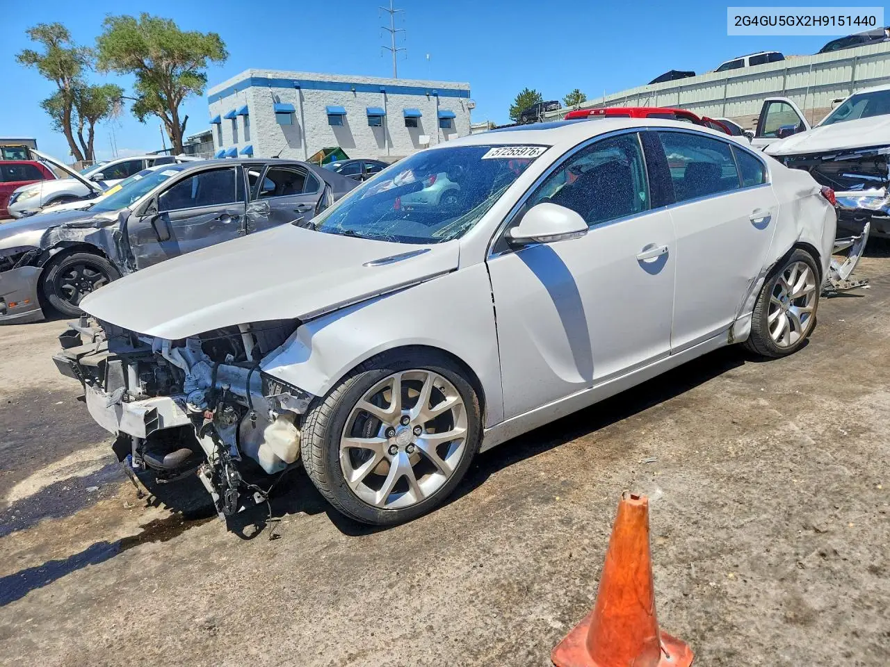 2017 Buick Regal Gs VIN: 2G4GU5GX2H9151440 Lot: 57255976