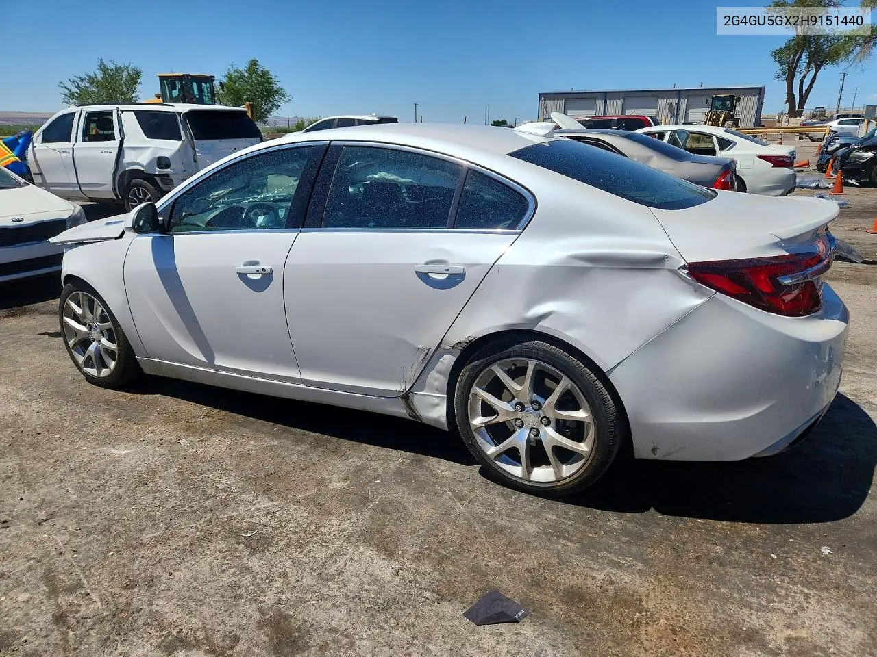 2017 Buick Regal Gs VIN: 2G4GU5GX2H9151440 Lot: 57255976