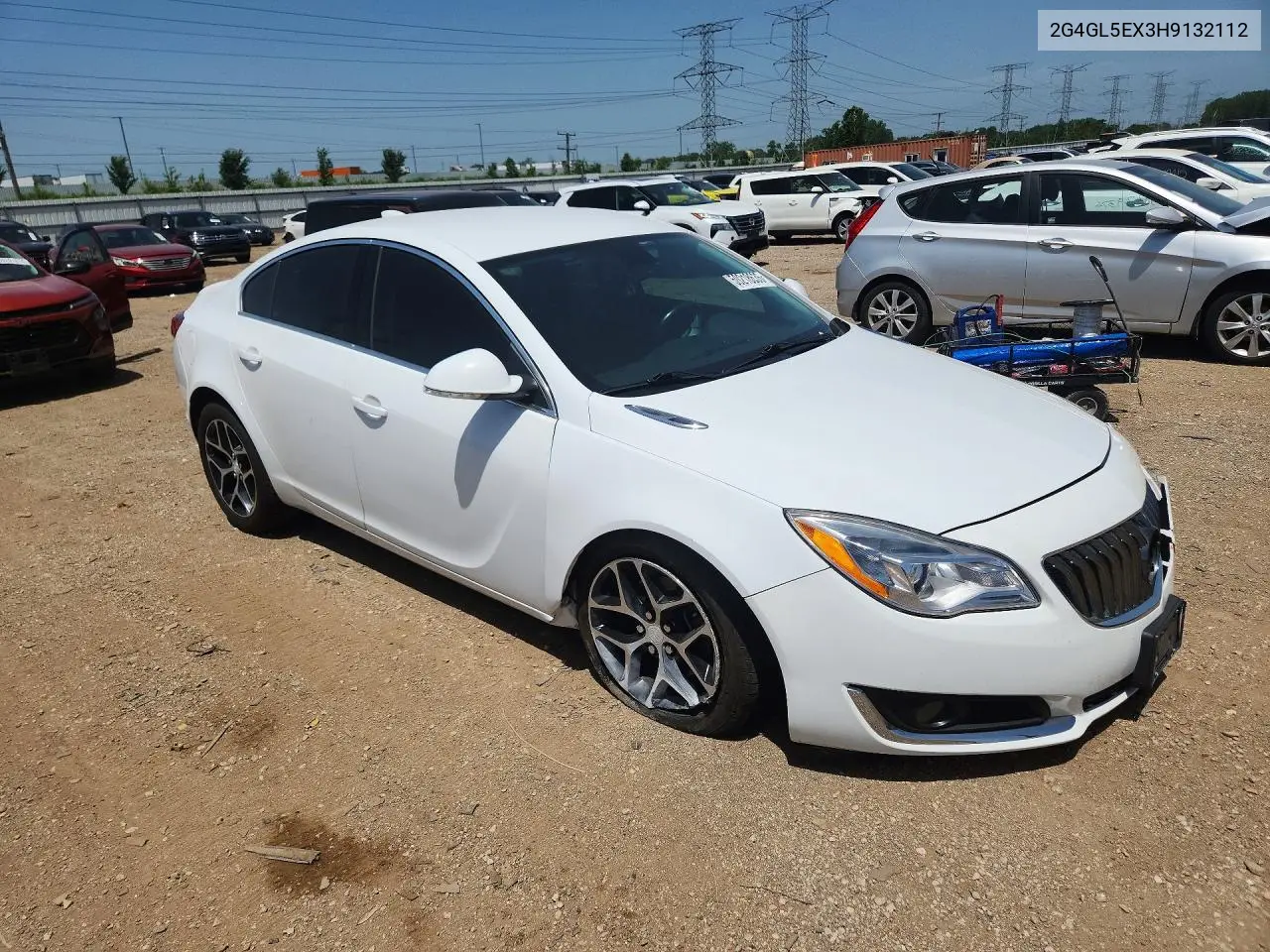 2017 Buick Regal Sport Touring VIN: 2G4GL5EX3H9132112 Lot: 59218636