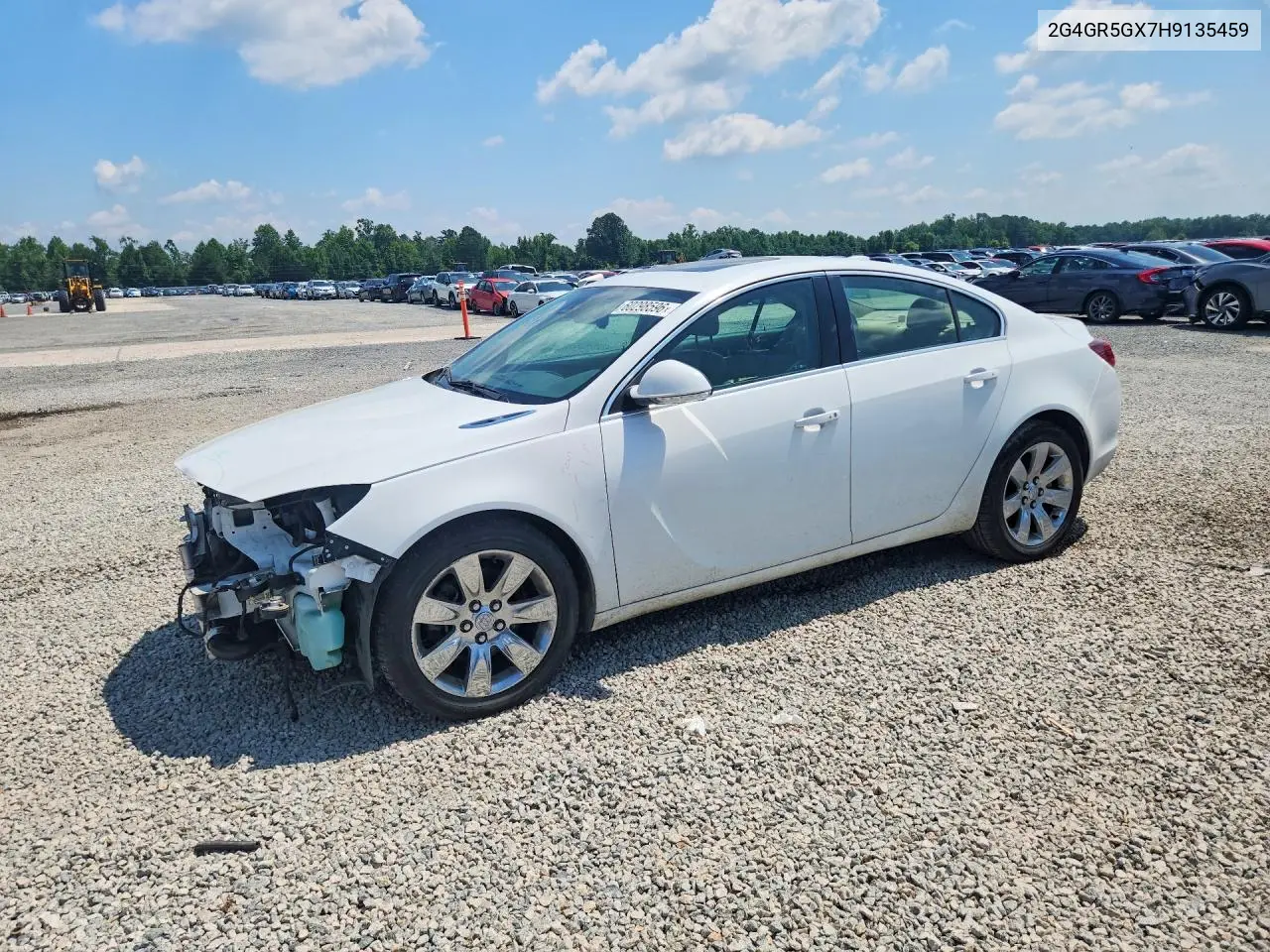 2017 Buick Regal Premium VIN: 2G4GR5GX7H9135459 Lot: 60298596