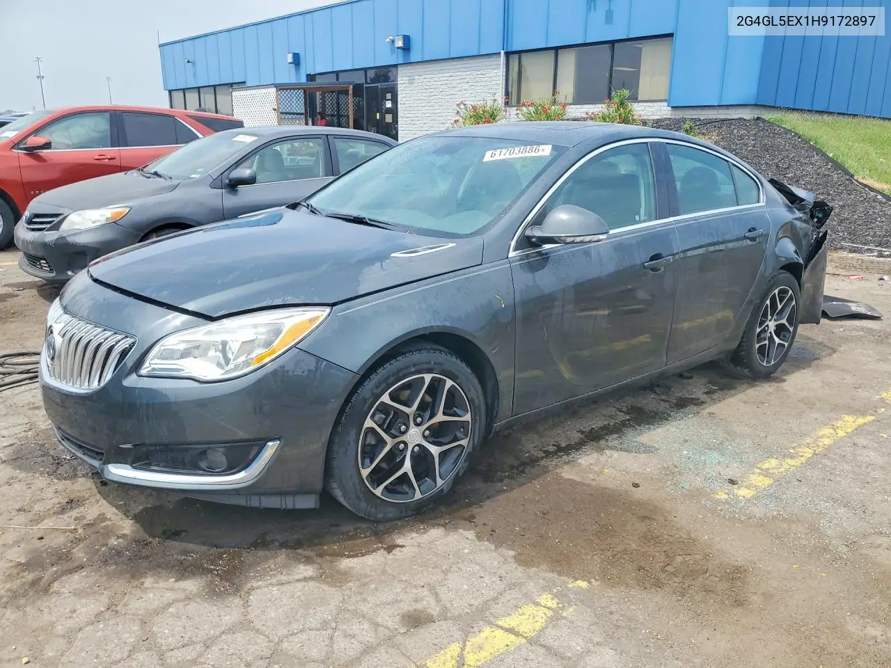 2017 Buick Regal Sport Touring VIN: 2G4GL5EX1H9172897 Lot: 61703886