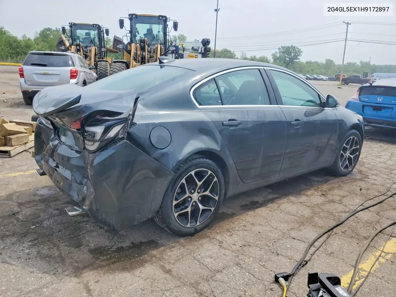 2017 Buick Regal Sport Touring VIN: 2G4GL5EX1H9172897 Lot: 61703886