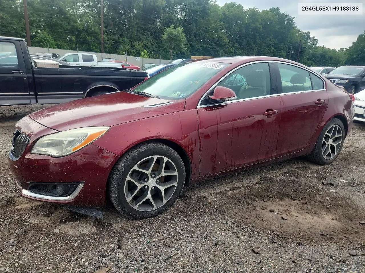 2017 Buick Regal Sport Touring VIN: 2G4GL5EX1H9183138 Lot: 61742816