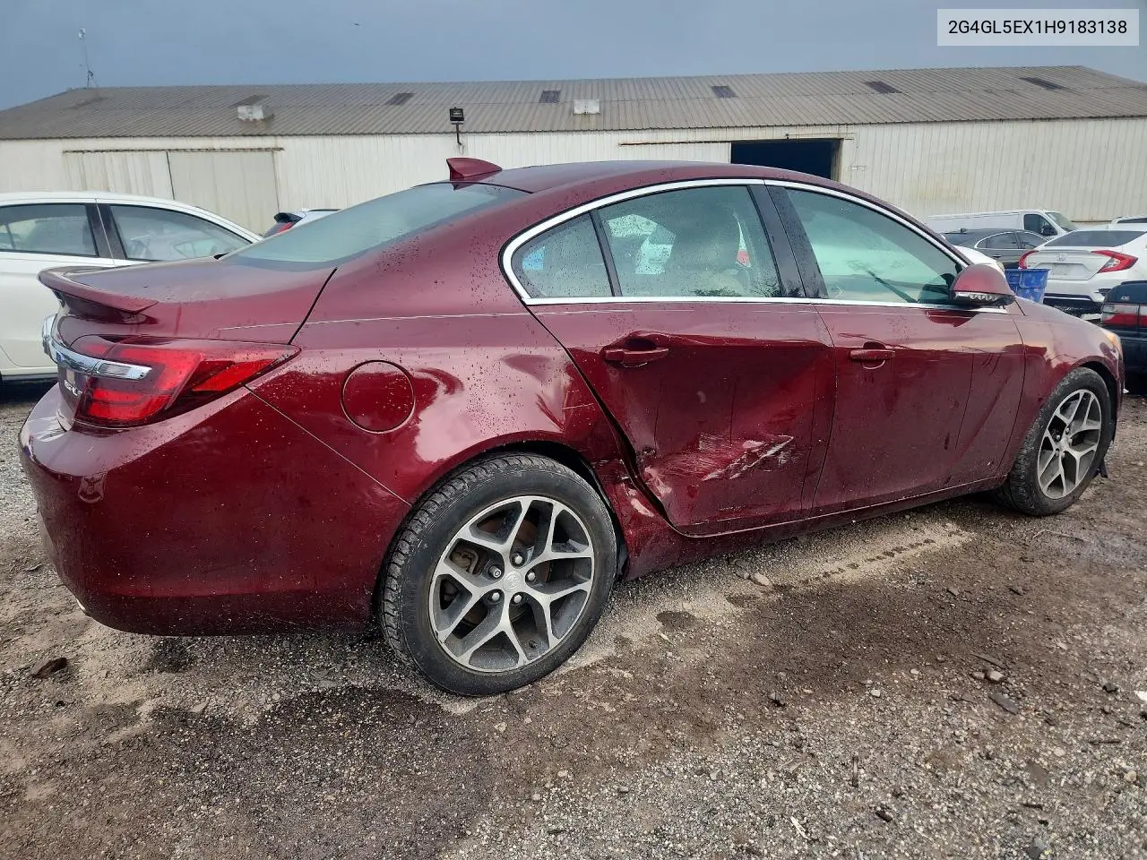 2017 Buick Regal Sport Touring VIN: 2G4GL5EX1H9183138 Lot: 61742816