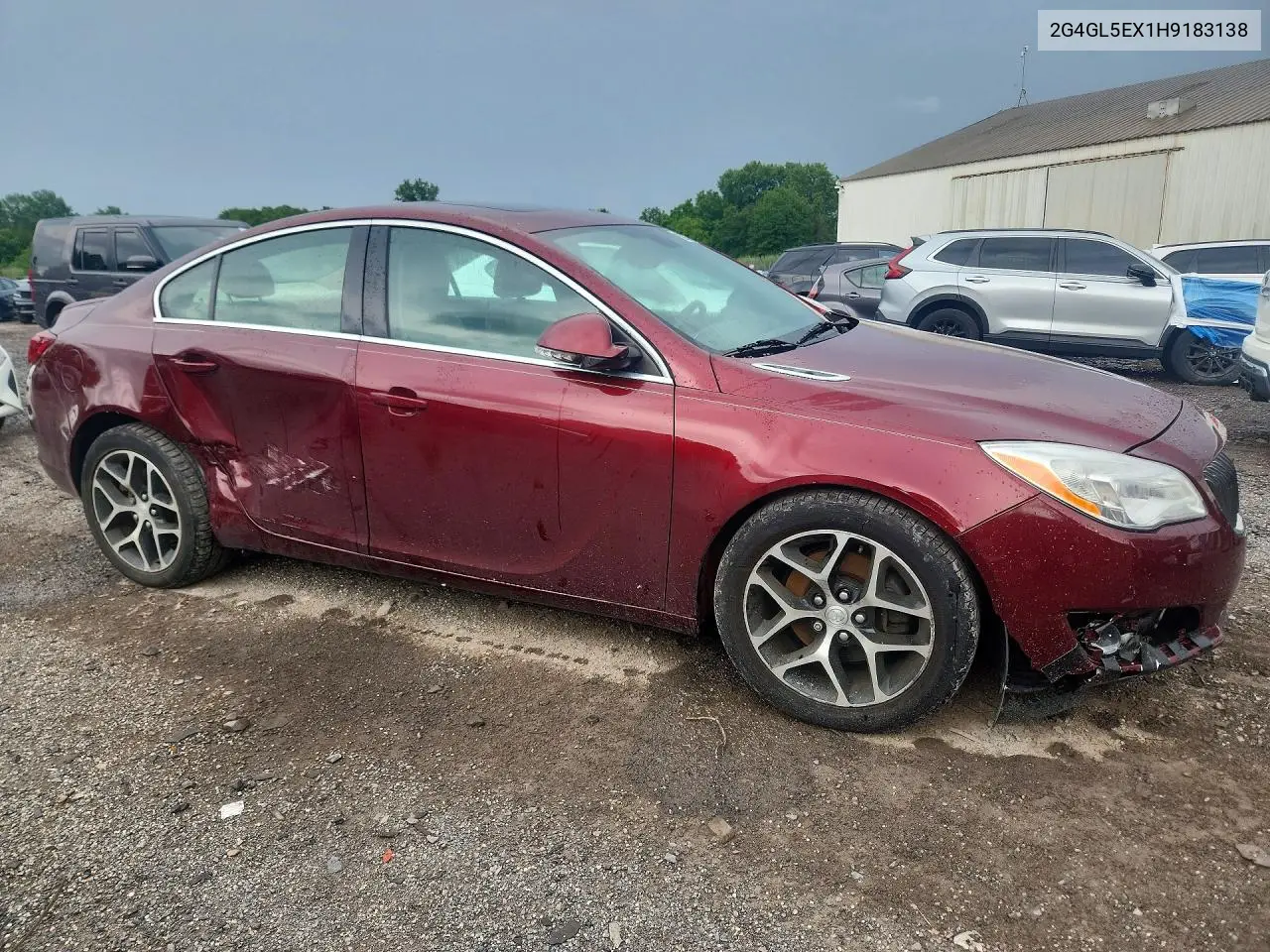 2017 Buick Regal Sport Touring VIN: 2G4GL5EX1H9183138 Lot: 61742816