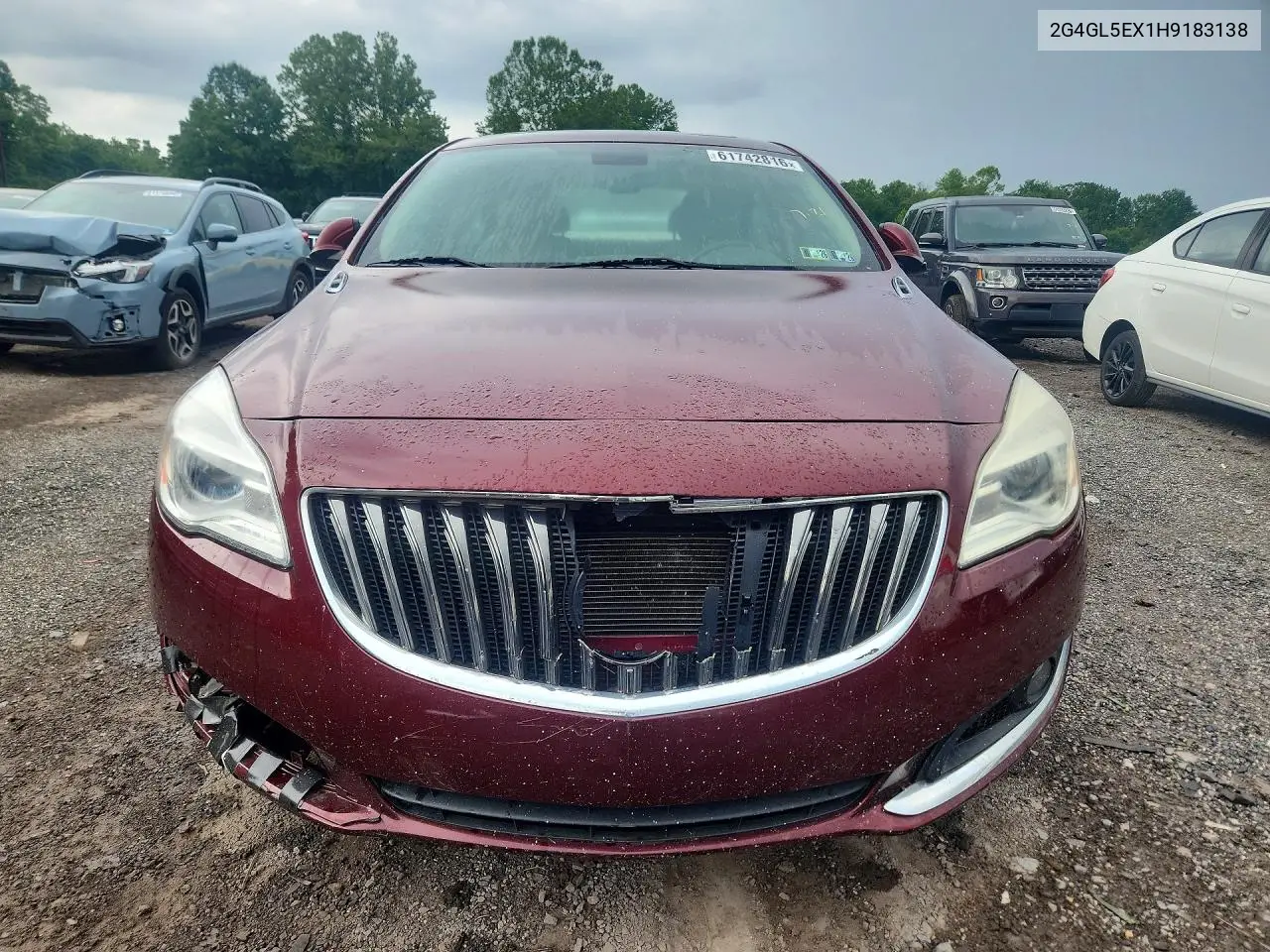 2017 Buick Regal Sport Touring VIN: 2G4GL5EX1H9183138 Lot: 61742816