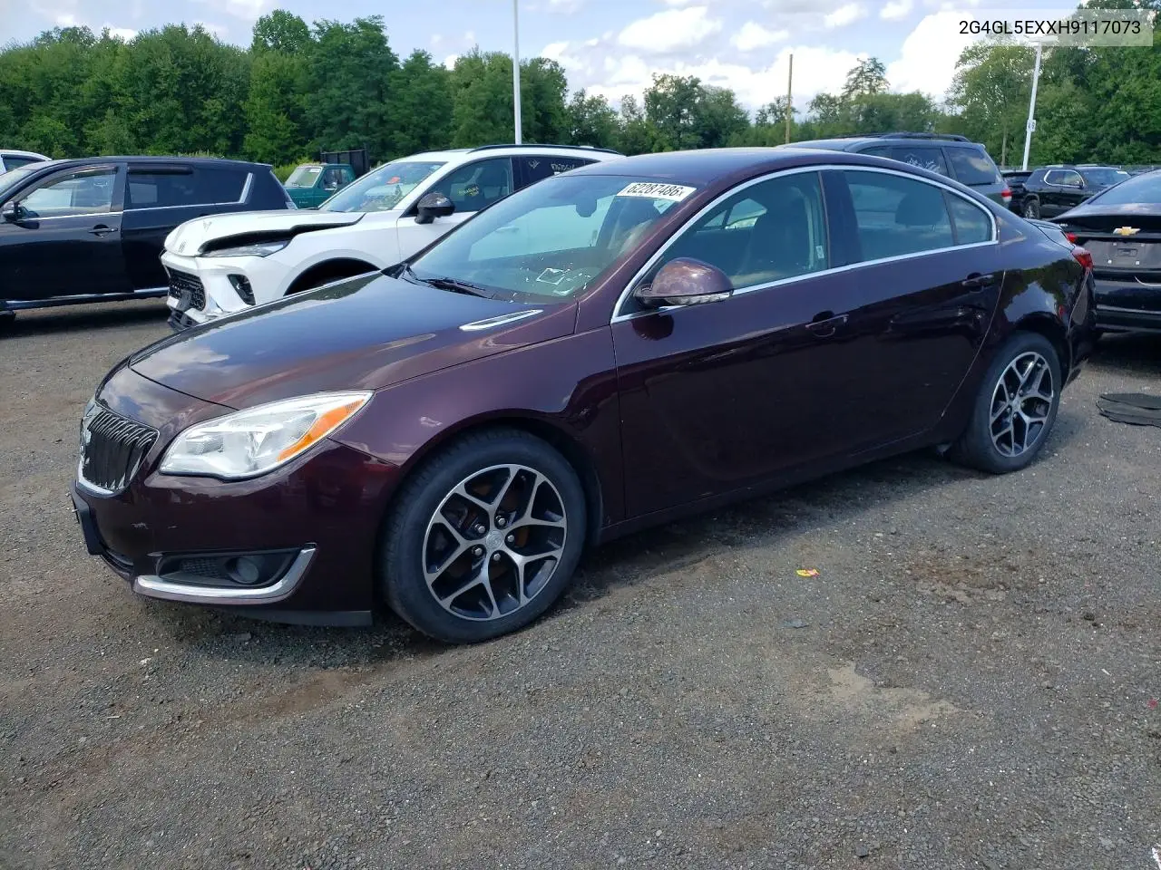 2017 Buick Regal Sport Touring VIN: 2G4GL5EXXH9117073 Lot: 62287486