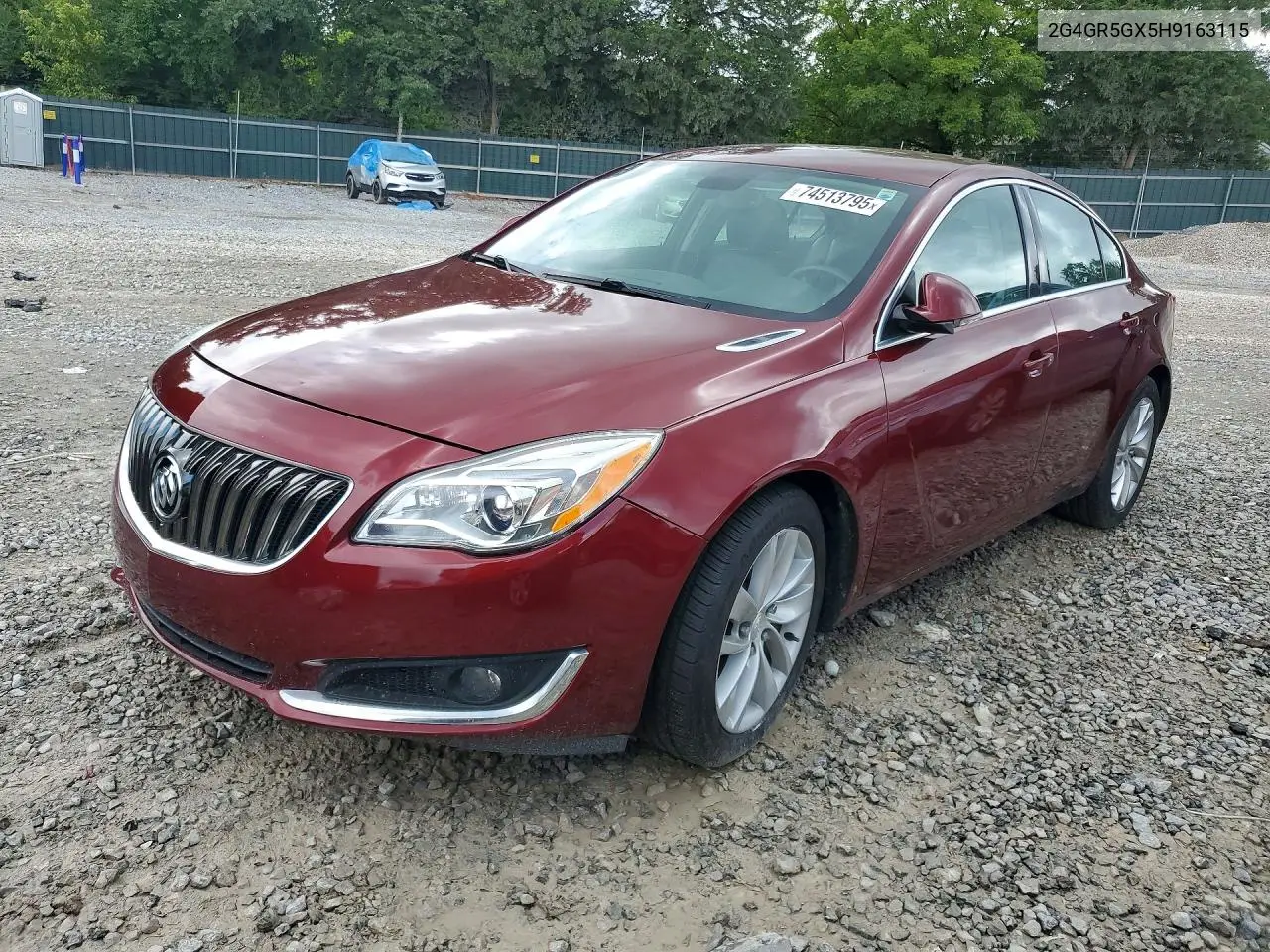 2017 Buick Regal Premium VIN: 2G4GR5GX5H9163115 Lot: 74513795