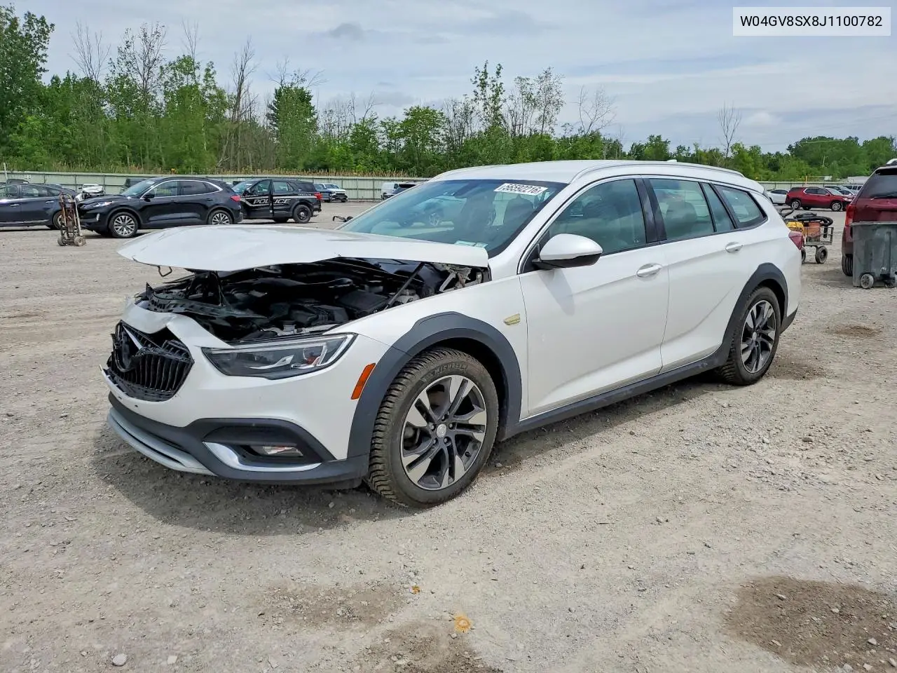 2018 Buick Regal Tourx Essence VIN: W04GV8SX8J1100782 Lot: 56592216