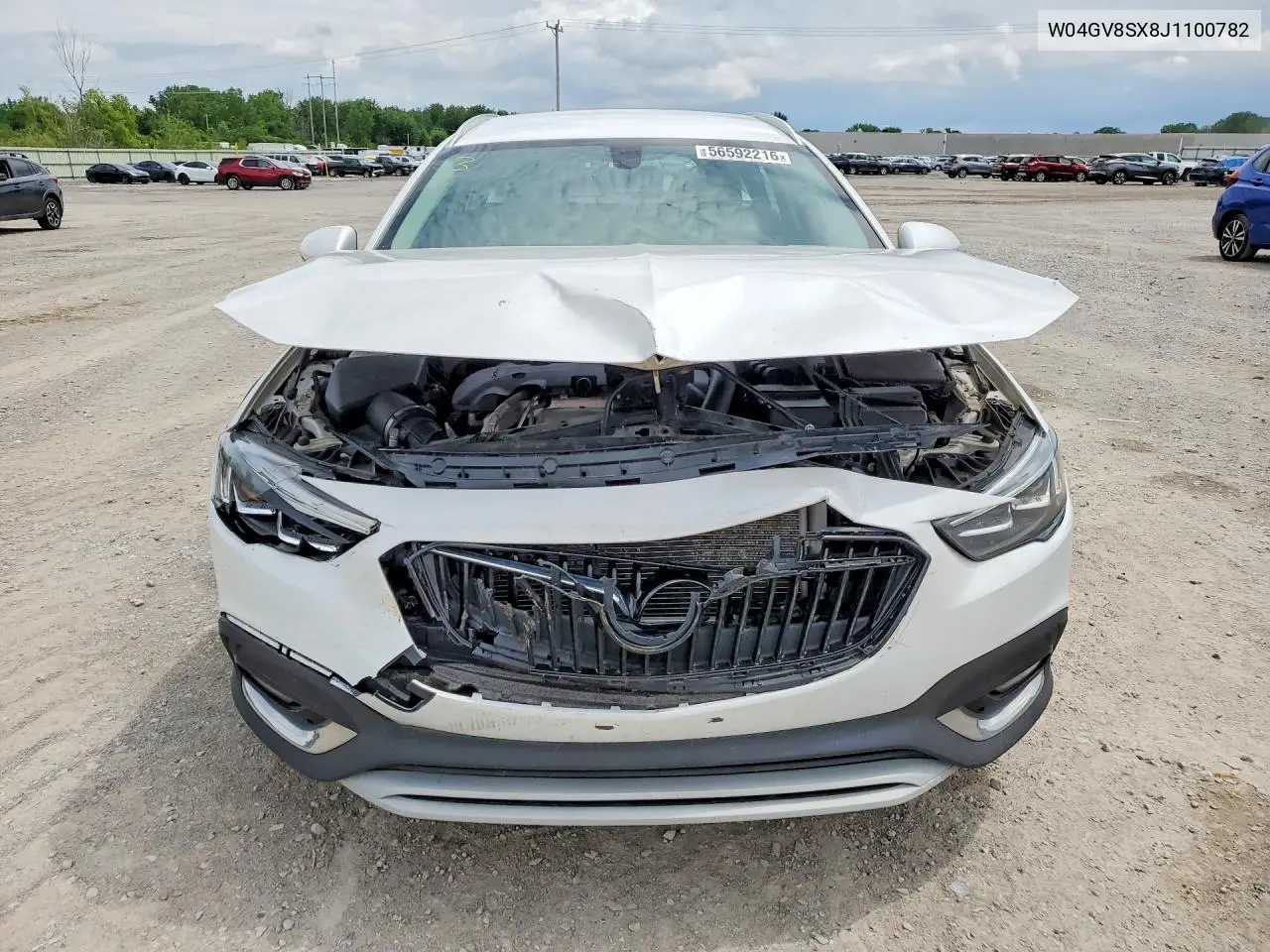 2018 Buick Regal Tourx Essence VIN: W04GV8SX8J1100782 Lot: 56592216
