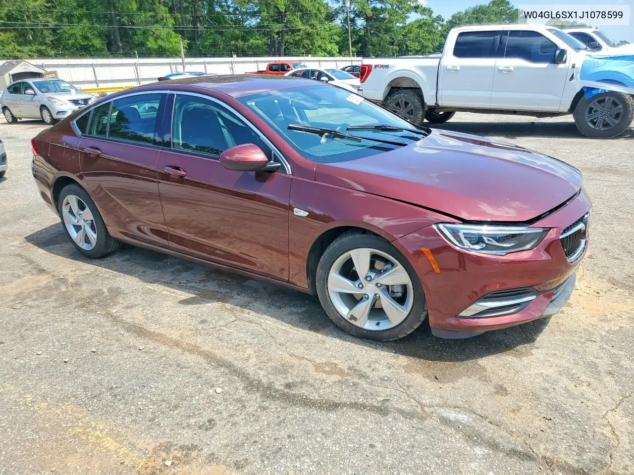 2018 Buick Regal Preferred VIN: W04GL6SX1J1078599 Lot: 56863976