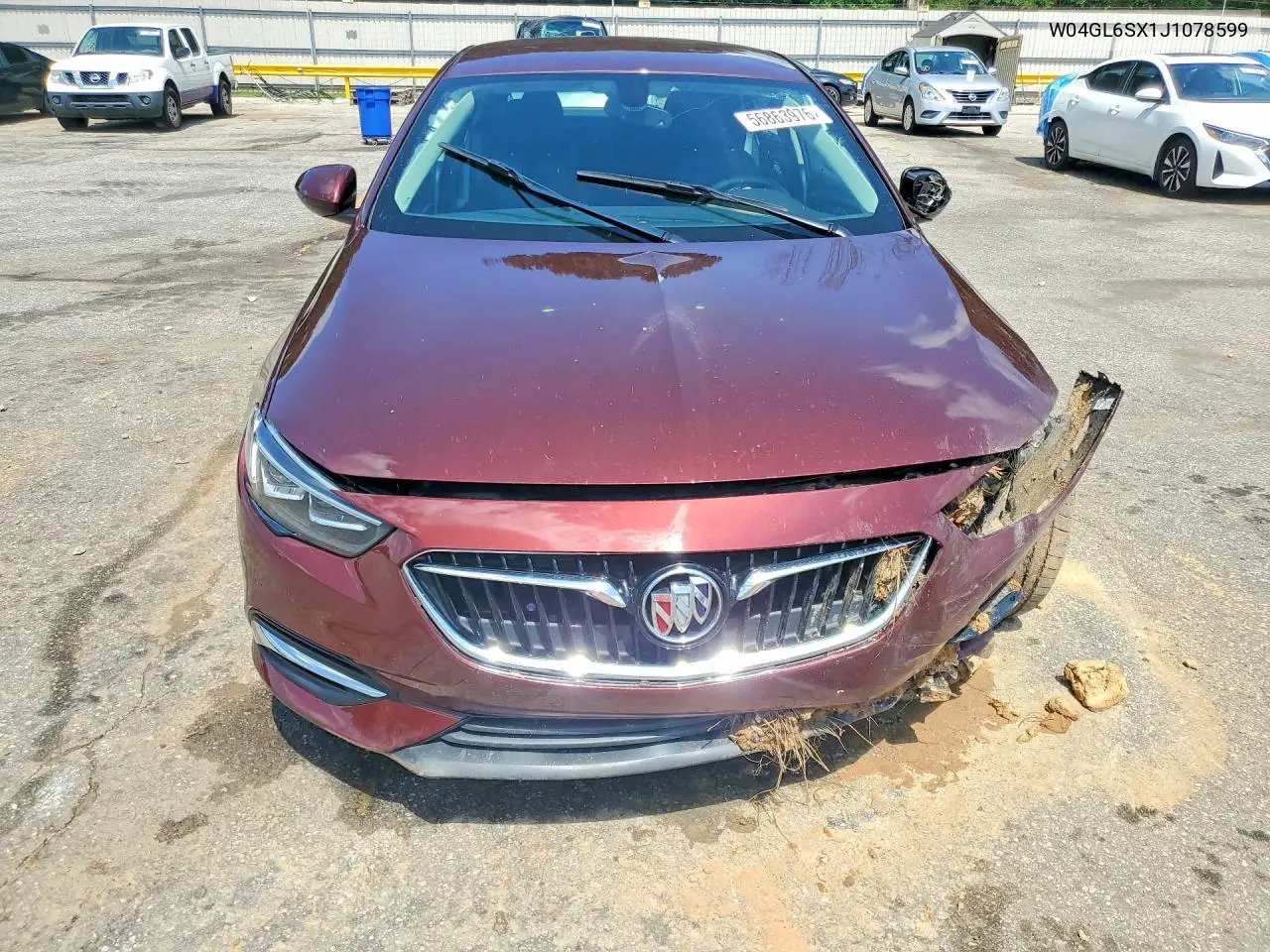 2018 Buick Regal Preferred VIN: W04GL6SX1J1078599 Lot: 56863976