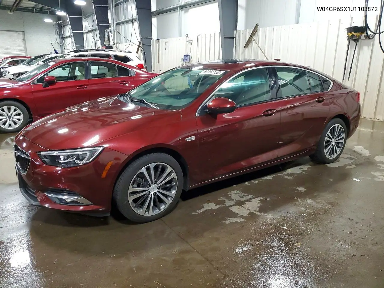 2018 Buick Regal Essence VIN: W04GR6SX1J1103872 Lot: 58307156