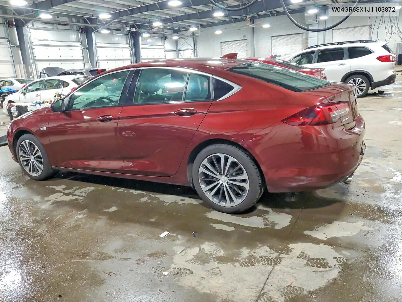 2018 Buick Regal Essence VIN: W04GR6SX1J1103872 Lot: 58307156