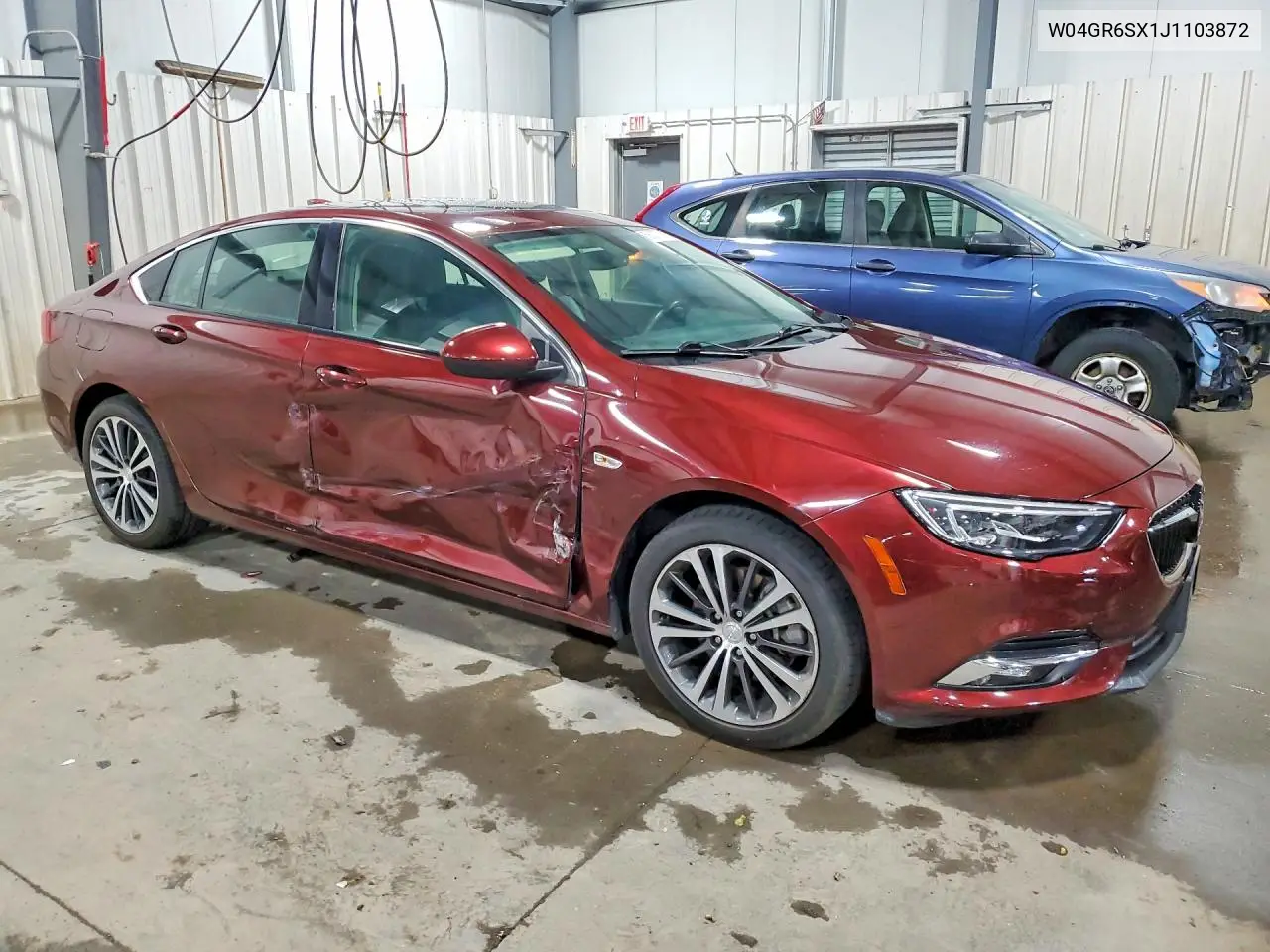2018 Buick Regal Essence VIN: W04GR6SX1J1103872 Lot: 58307156