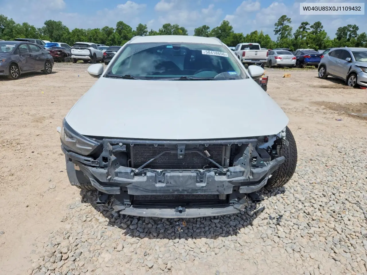 2018 Buick Regal Tourx Preferred VIN: W04GU8SX0J1109432 Lot: 58418656