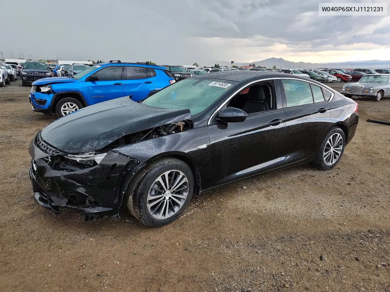 2018 Buick Regal Essence VIN: W04GP6SX1J1121231 Lot: 59714626