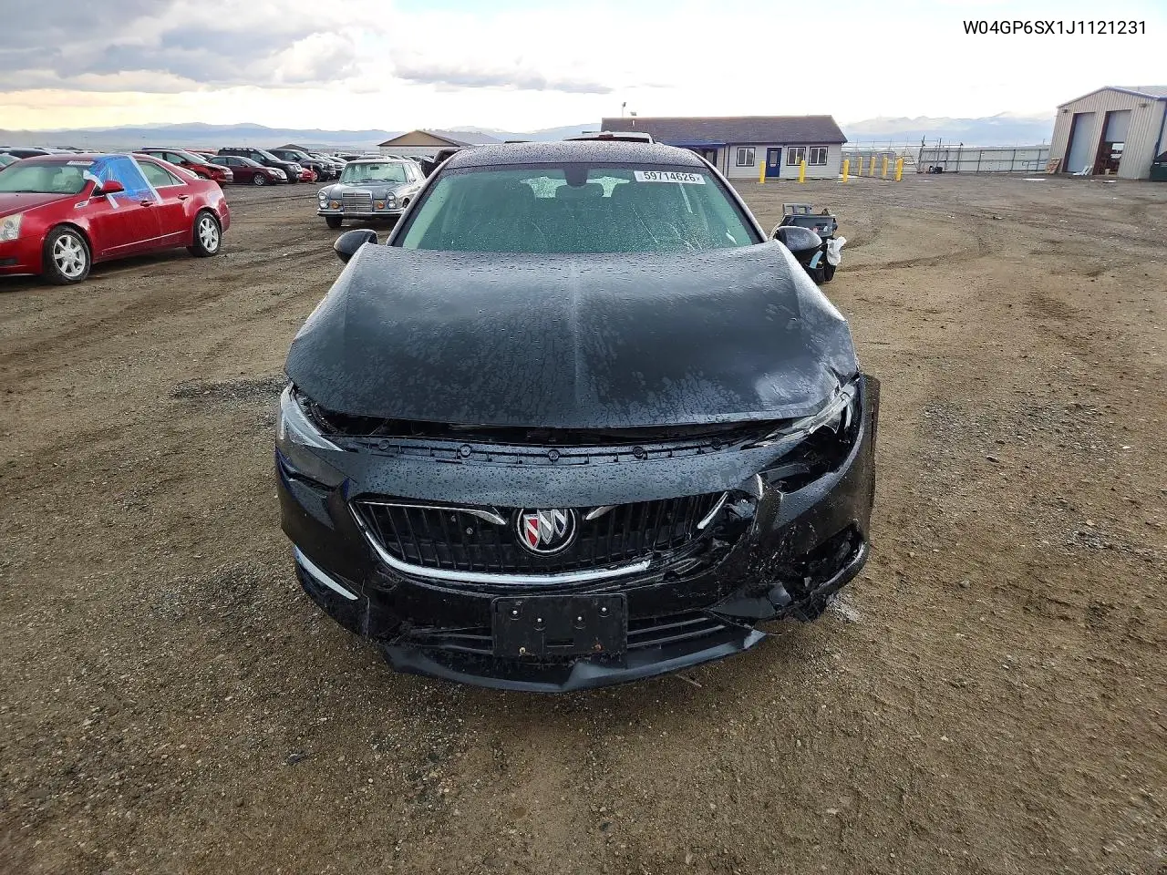 2018 Buick Regal Essence VIN: W04GP6SX1J1121231 Lot: 59714626