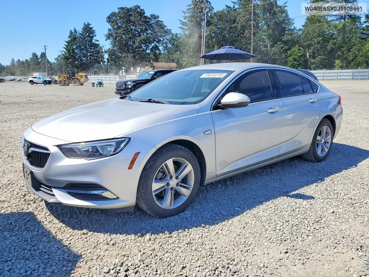 2018 Buick Regal Preferred VIN: W04GL6SX0J1108661 Lot: 59834316
