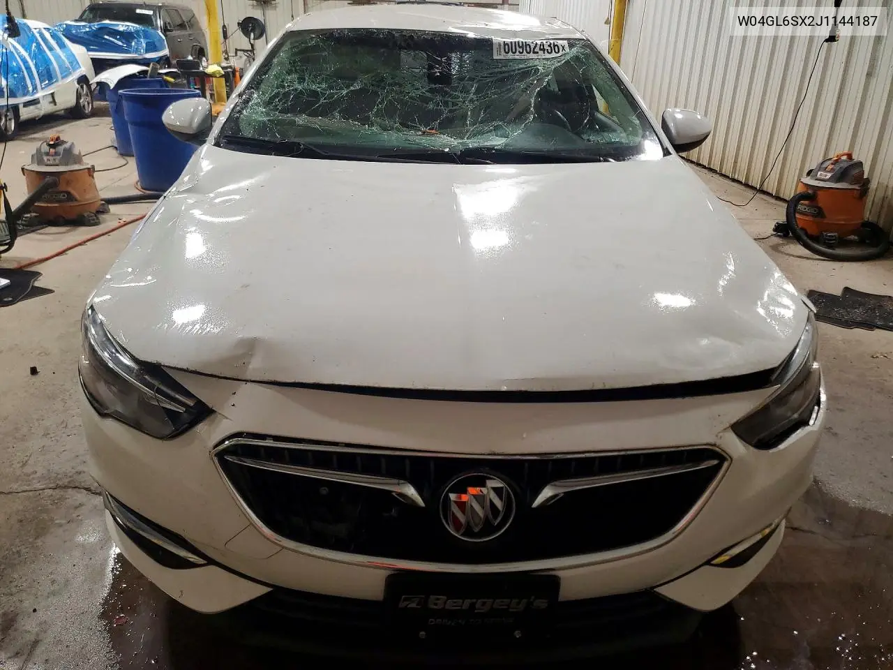 2018 Buick Regal Preferred VIN: W04GL6SX2J1144187 Lot: 60962436